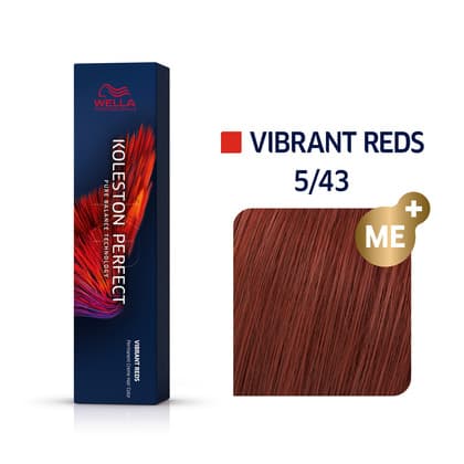Wella Koleston Perfect 5/43 Light brown/Red gold Permanent