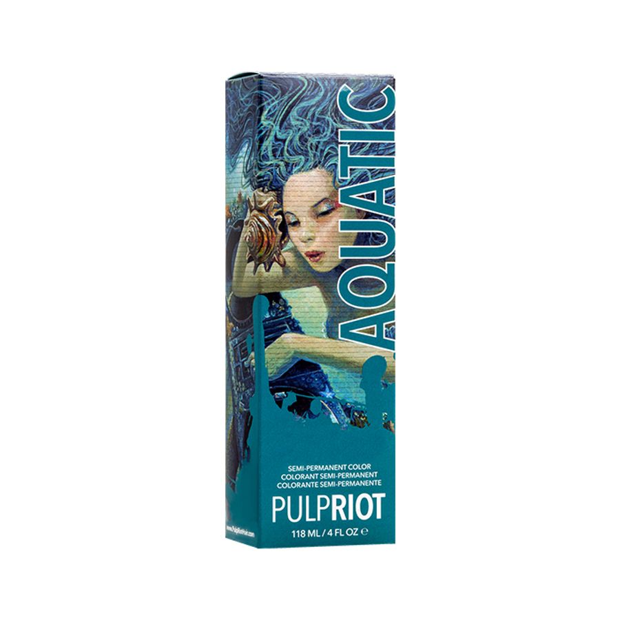 Pulp Riot Semi-Permanent Hair Color 4 oz - Aquatic