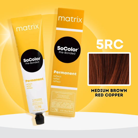 Matrix SoColor Permanent Hair Color 5RC