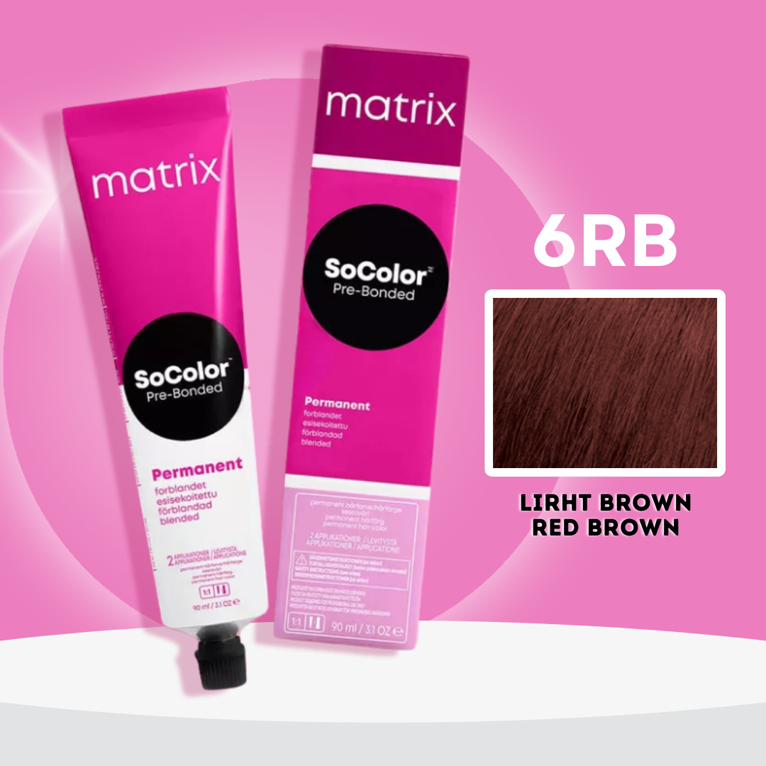 Matrix SoColor Permanent Hair Color 6RB