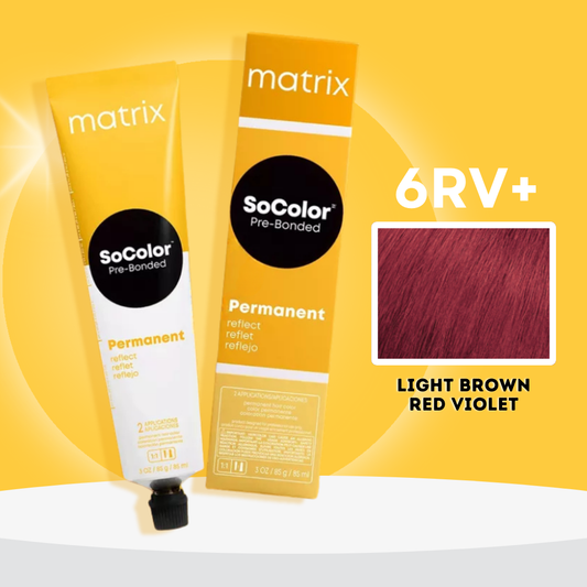 Matrix SoColor Permanent Hair Color 6RV+
