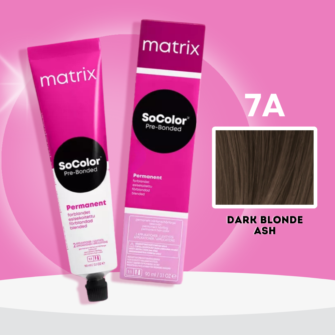 Matrix SoColor Permanent Hair Color 7A