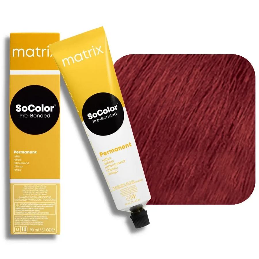 Matrix SoColor Permanent Hair Color 5RR+
