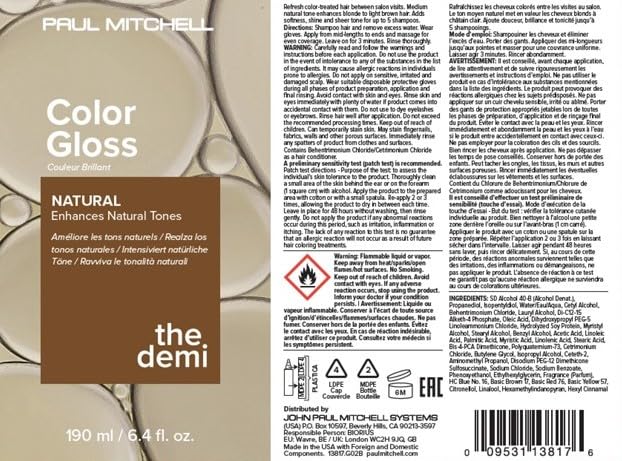 Paul Mitchell The Demi Color Gloss 6.4 fl oz