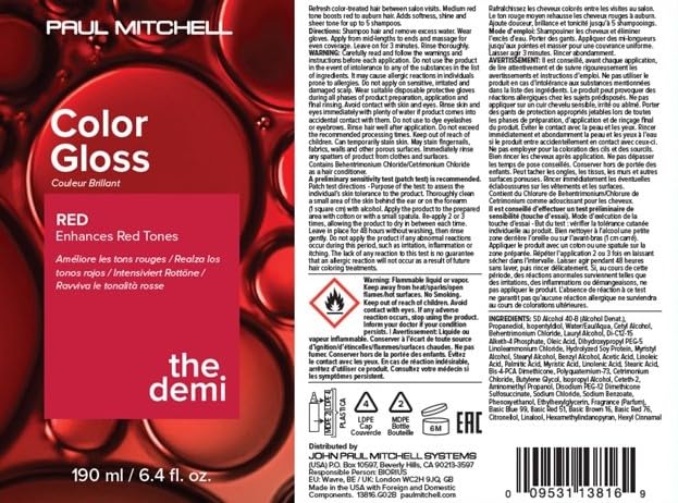 Paul Mitchell The Demi Color Gloss 6.4 fl oz