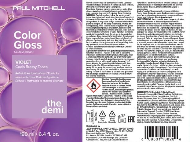 Paul Mitchell The Demi Color Gloss 6.4 fl oz