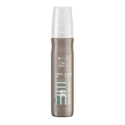 Wella EIMI Nutricurls Fresh Up Curl Touch Up Spray, Anti-Frizz Effect, 5 oz