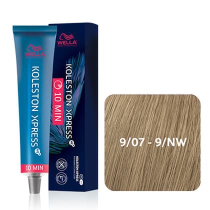 Wella Koleston Xpress 9/07 - 9/NW Light Blonde/Neutral Warm