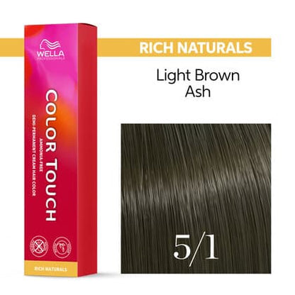 Wella Color Touch 5/1 Light Brown/Ash