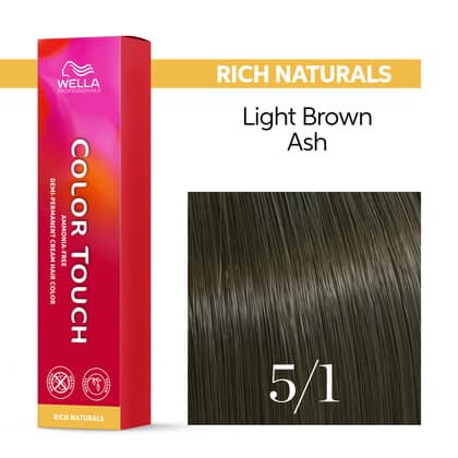 Wella Color Touch 5/1 Light Brown/Ash