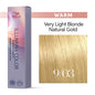 Wella Illumina Color 9/03 Very Light Natural Gold Blonde Permanent Hair Color