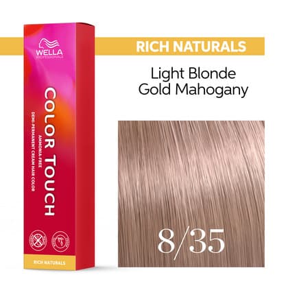 Wella Color Touch 8/35 Light Blonde/ Gold Mahogany