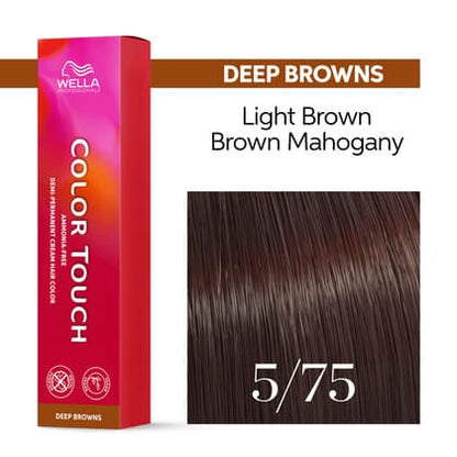 Wella Color Touch 5/75 Light Brown/Brown Mahogany