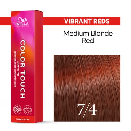 Wella Color Touch 7/4 Medium Blonde/Red