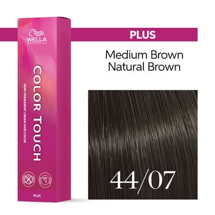 Wella Color Touch Plus 44/07 Medium Brown/Natural Brown