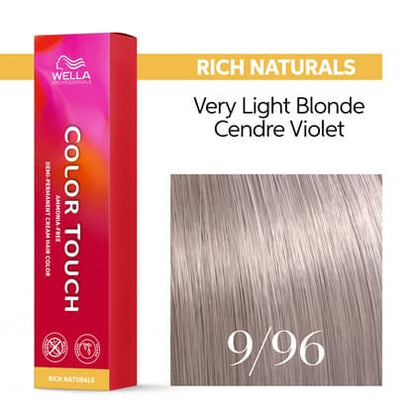 Wella Color Touch 9/96 Very Light Blonde/Cendre Violet