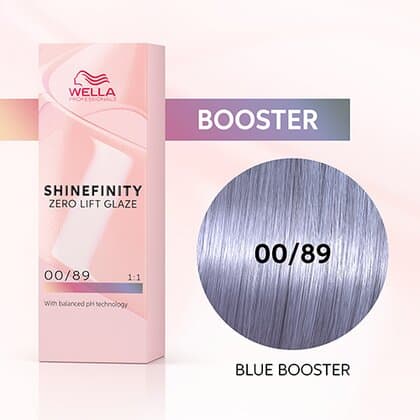 Wella Shinefinity Zero Lift Glaze 00/89 Blue Booster