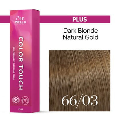 Wella Color Touch Plus 66/03 Dark Blonde/ Natural Gold