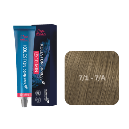 Wella Koleston Xpress 7/1 - 7/A Medium Blonde/Ash