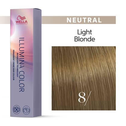 Wella Illumina Color 8/ Light Blonde Permanent Hair Color