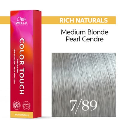 Wella Color Touch 7/89 Medium Blonde/Pearl Cendre