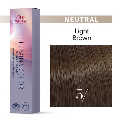 Wella Illumina Color 5/ Light Brown Permanent Hair Color