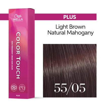 Wella Color Touch Plus 55/05 Light Brown/ Natural Mahogany