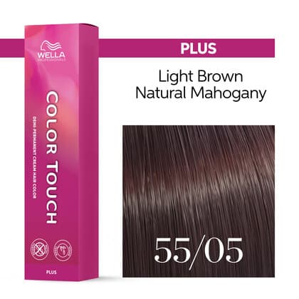 Wella Color Touch Plus 55/05 Light Brown/ Natural Mahogany
