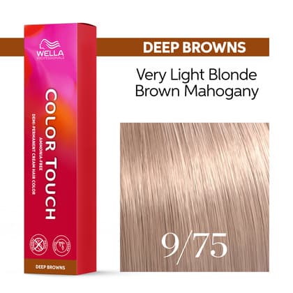 Wella Color Touch 9/75 Very Light Blonde/Brown Mahogany