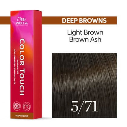 Wella Color Touch 5/71 Light Brown/Brown Ash