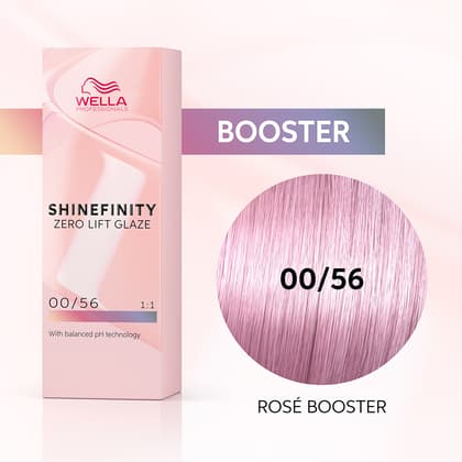 Wella Shinefinity Zero Lift Glaze 00/56 Mahogany Violet Pink Booster