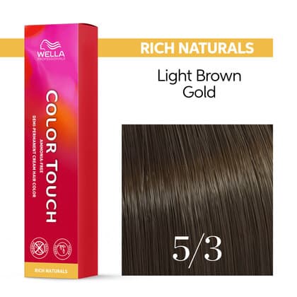 Wella Color Touch 5/3 Light Brown/Gold