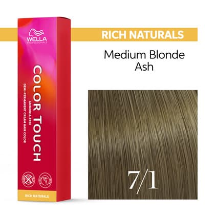 Wella Color Touch 7/1 Medium Blonde/Ash