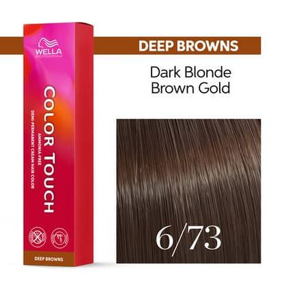 Wella Color Touch 6/73 Dark Blonde/Brown Gold