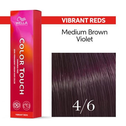 Wella Color Touch 4/6 Medium Brown/Violet