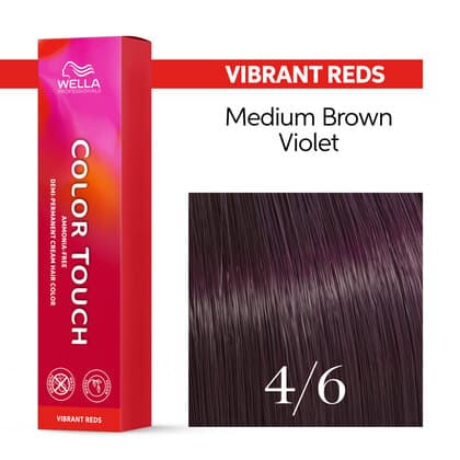 Wella Color Touch 4/6 Medium Brown/Violet
