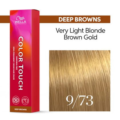 Wella Color Touch 9/73 Very Light Blonde/Brown Gold