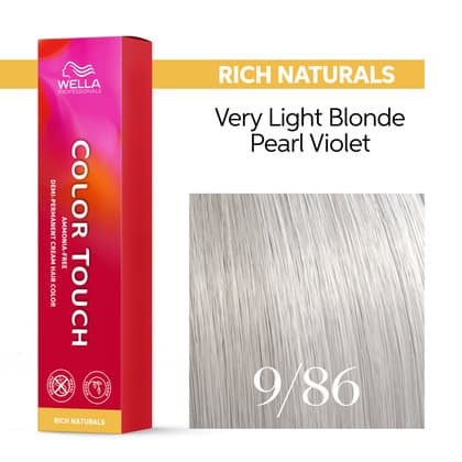 Wella Color Touch 9/86 Very Light Blonde/Pearl Violet
