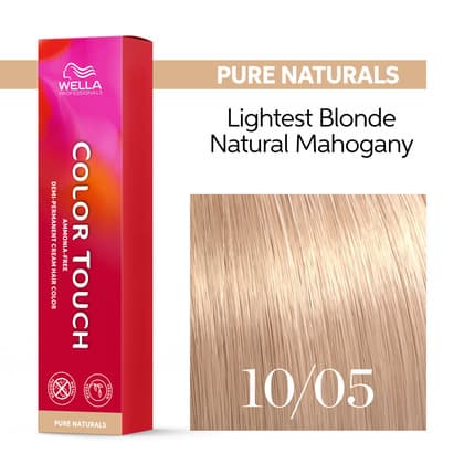 Wella Color Touch 10/05 Lightest Blonde/Natural Mahogany