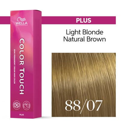 Wella Color Touch Plus 88/07 Light Blonde/ Natural Brown