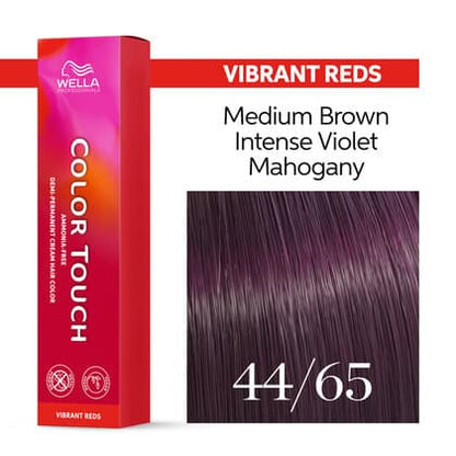 Wella Color Touch 44/65 Medium Brown/Intense Violet Mahogany