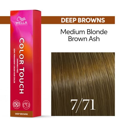 Wella Color Touch 7/71 Medium Blonde/Brown Ash