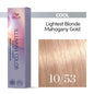 Wella Illumina Color 10/53 Lightest Blonde Mahogany Gold Permanent Creme Hair Color