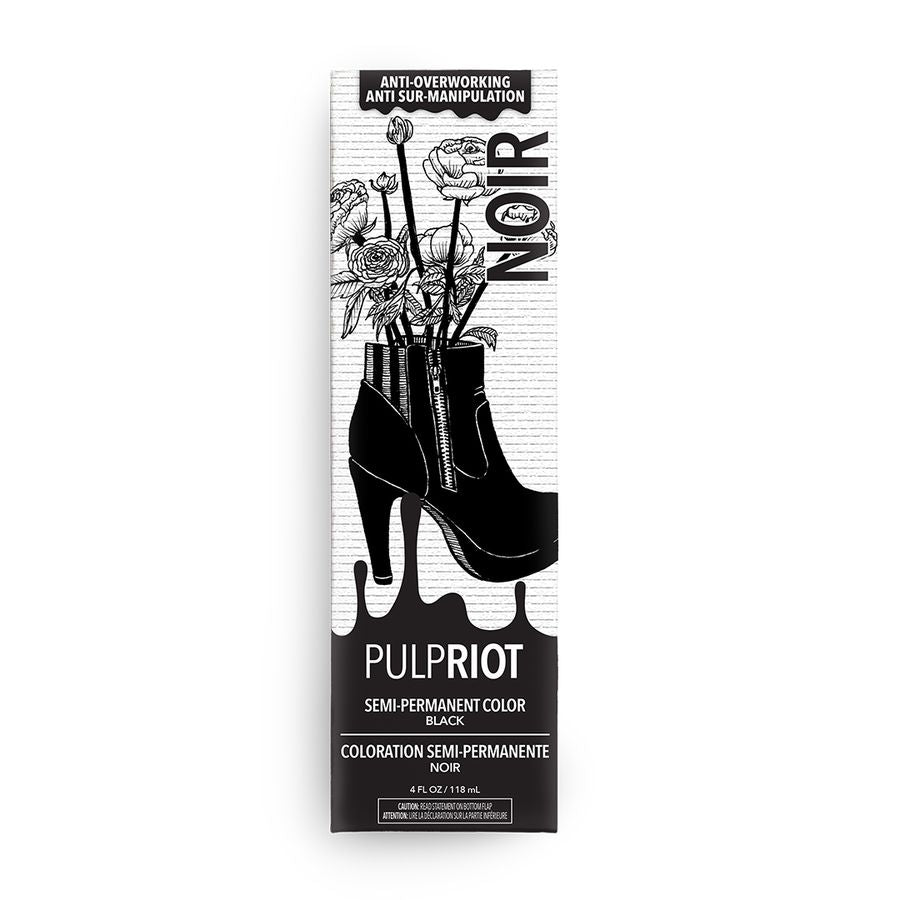 Pulp Riot Semi-Permanent Hair Color 4 oz - Noir