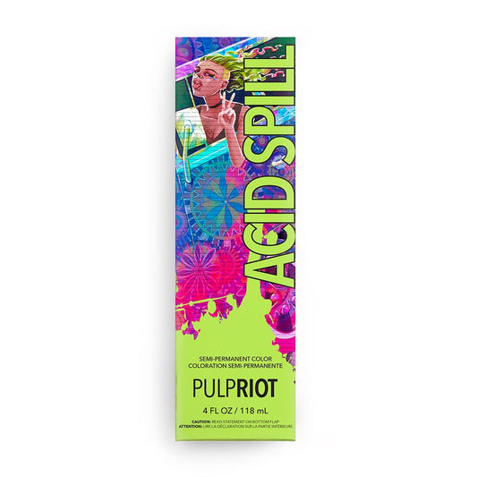 Pulp Riot Semi-Permanent Hair Color 4 oz - Acid Spill