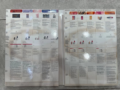 Wella Professionals Demi & Semi-Permanent Hair Color Swatch Book