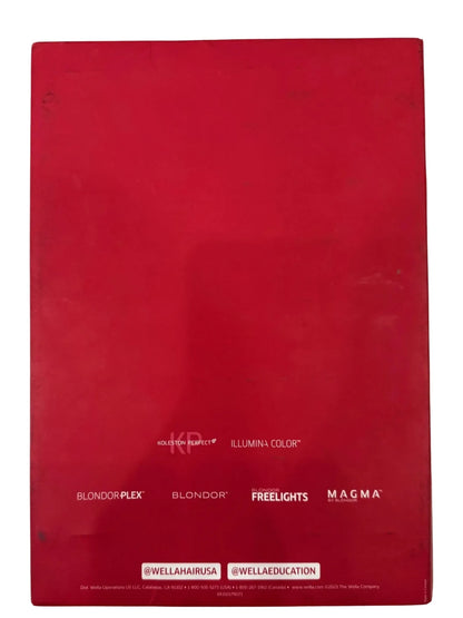 Wella Professionals Permanent Hair Color Swatch Book – Trifold