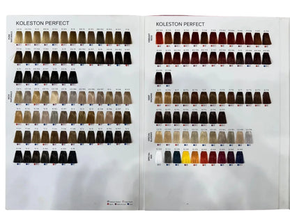 Wella Professionals Permanent Hair Color Swatch Book – Trifold