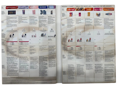 Wella Professionals Permanent Hair Color Swatch Book – Trifold